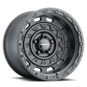 Vision Wheel Off-Road – 403 TACTICAL – Black – 17″x10″ -25mm – All weather Wheels – 403-7173SB-25